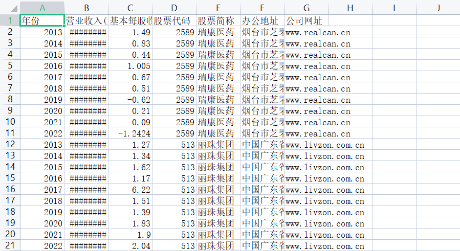 结果截图